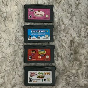 Nintendo Gameboy Advance Games Package